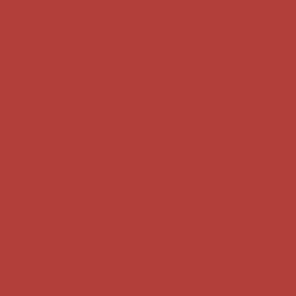 Behr Red Tomato 170B-7 paint color swatch — hex #B1403A