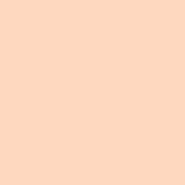 Behr Sunkissed Peach 240A-2 paint color swatch — hex #FED8BF