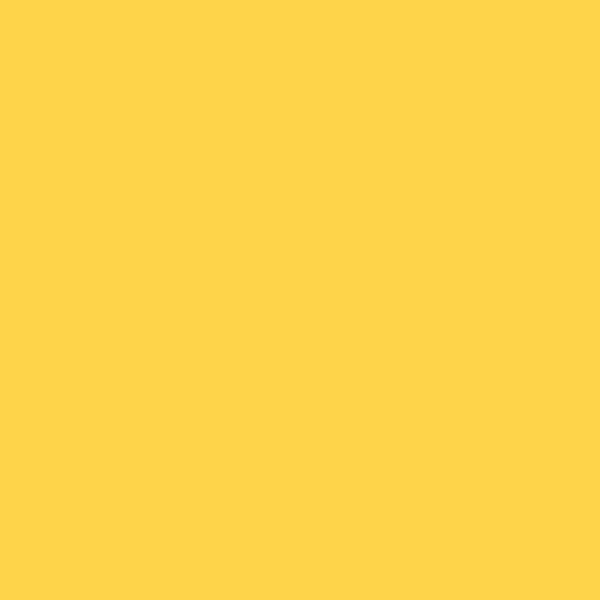 Behr Vibrant 370B-6 paint color swatch — hex #FFD44D