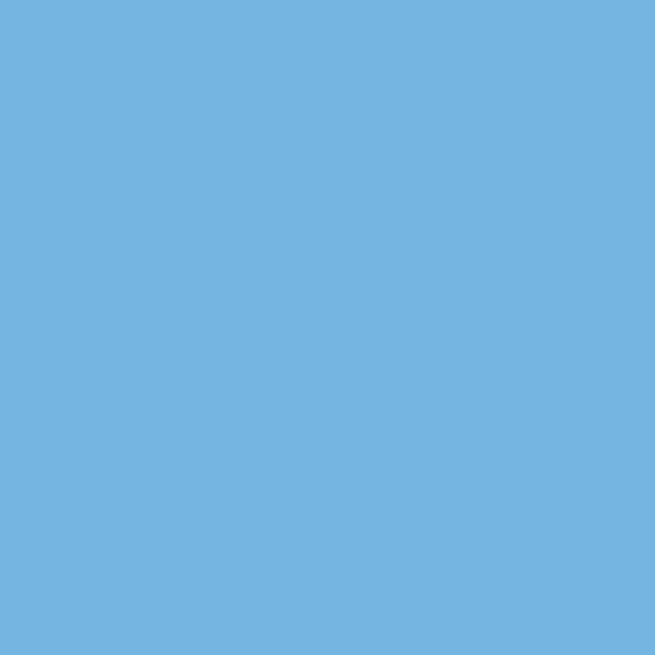 Behr Electra P510-4 paint color swatch — hex #75B5E1