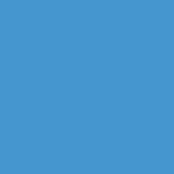 Behr Perfect Sky P510-5 paint color swatch — hex #4596CF