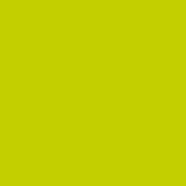 BM Yew Green 2025-20 paint color swatch — hex #C3CF00