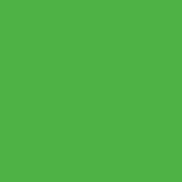 BM Fresh Lime 2032-30 paint color swatch — hex #4EB245