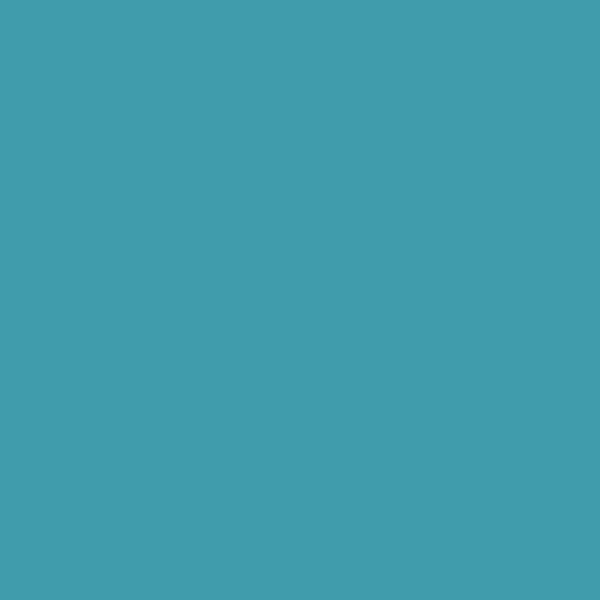 BM Blue Lagoon 2054-40 paint color swatch — hex #409CAC