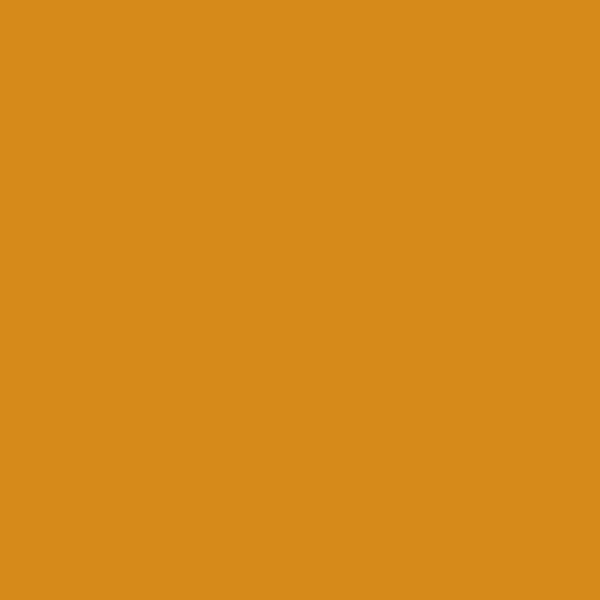 BM Desert Sunset 2155-10 paint color swatch — hex #D68A1A