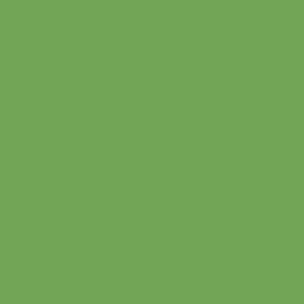 BM Pleasant Grove 552 paint color swatch — hex #72A556