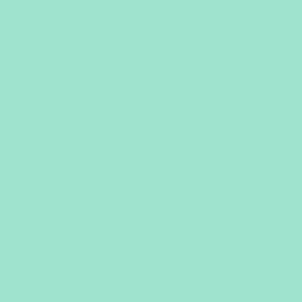 BM Hills of Ireland 612 paint color swatch — hex #9FE3CE