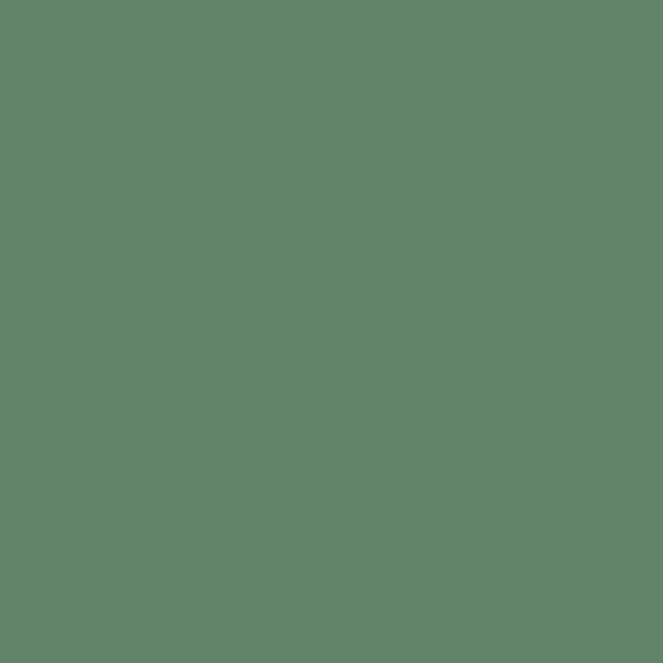 BM Weeping Willow 629 paint color swatch — hex #638469