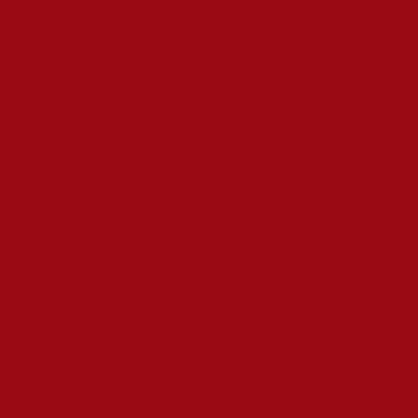 BM Heritage Red HC-181 paint color swatch — hex #990A14