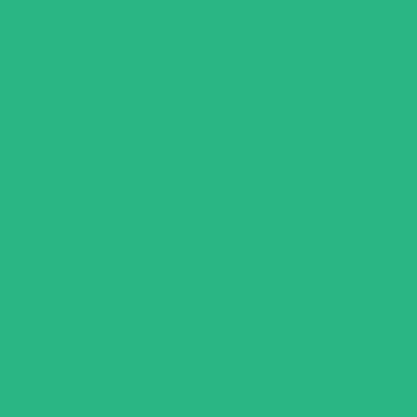 Berger Hidden Hosta 4D0951 paint color swatch — hex #2AB684