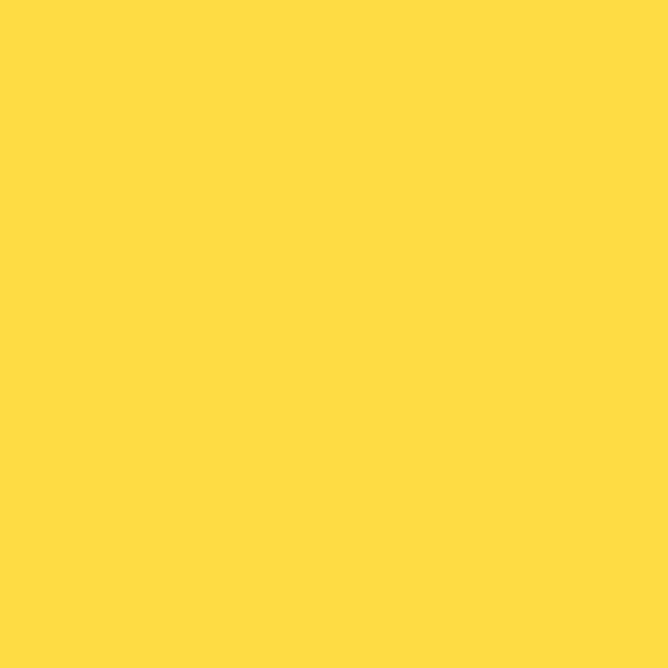 Caparol Citrus 100 CITRUS 100 paint color swatch — hex #FEDC44