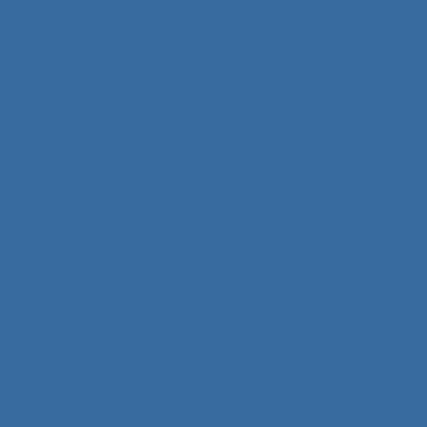 Crown P7134s P7134S paint color swatch — hex #386B9F