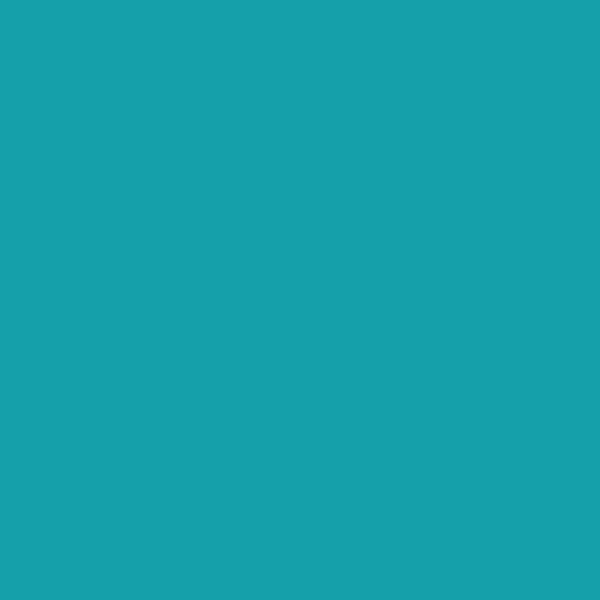Dulux AU Turbulence S30H6 paint color swatch — hex #15A0AA
