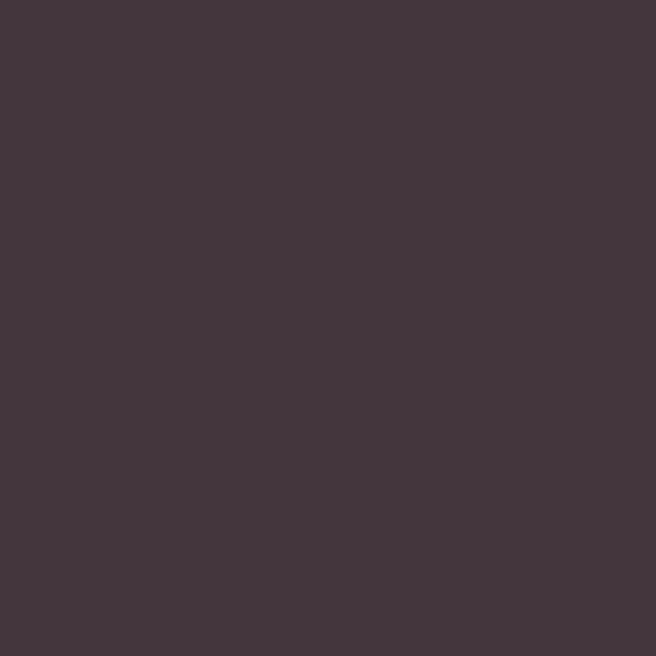 Dulux AU Fireworks S47B9 paint color swatch — hex #44363D