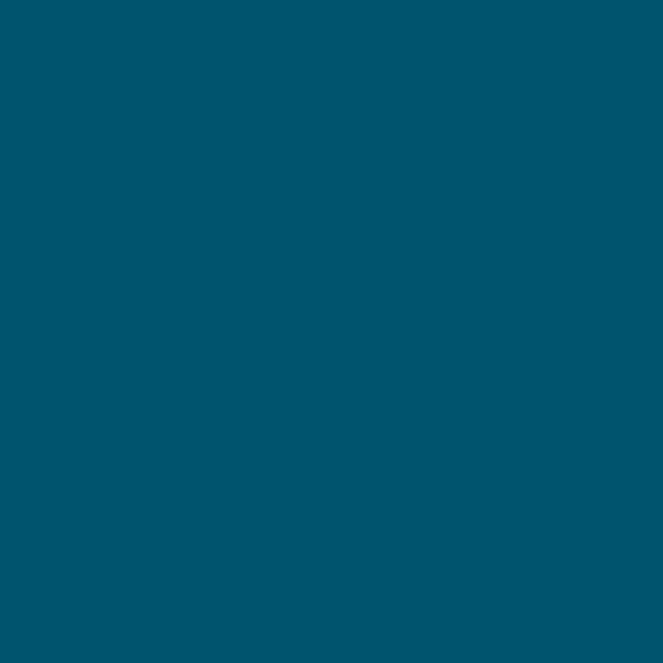 Dulux Celestial Blue 1 48432 paint color swatch — hex #00546E