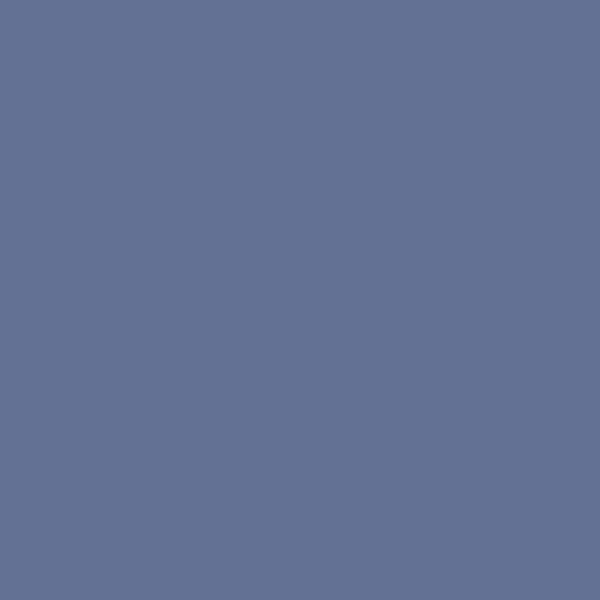 DE Ocean Night DE5901 paint color swatch — hex #637195