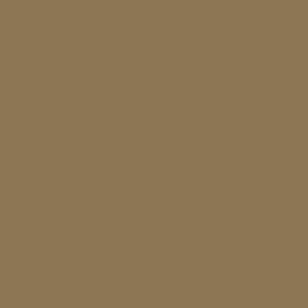 DE Burlap DE6175 paint color swatch — hex #8B7753