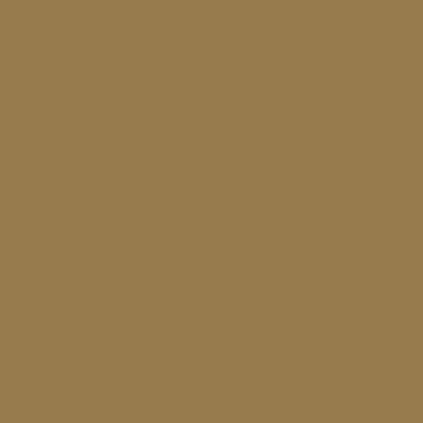 DE Alluring Umber DEC730 paint color swatch — hex #977B4D
