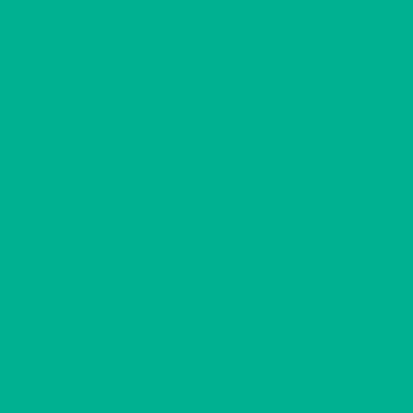 DE Victorian Greenhouse DET532 paint color swatch — hex #00B191