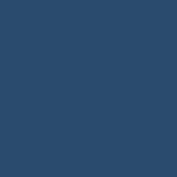 Glidden Blue Tang PPG1160-7 paint color swatch — hex #2A4B6E