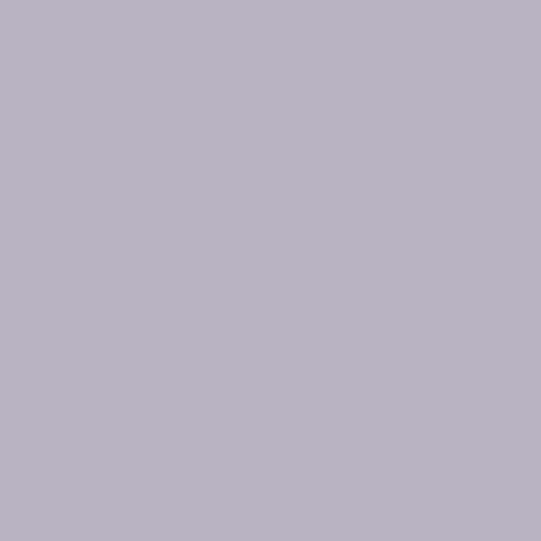 Glidden Cloudberry PPG1174-4 paint color swatch — hex #B9B3C2