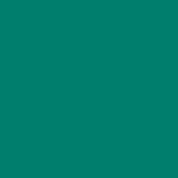 Glidden Medieval Forest PPG1230-7 paint color swatch — hex #007E6B