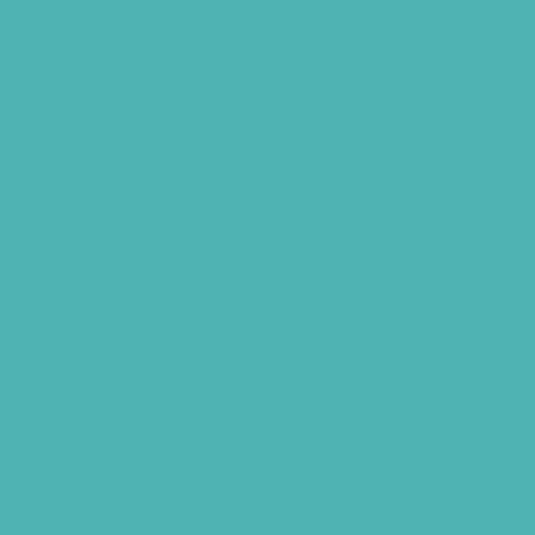 Glidden Biscay Bay PPG1234-5 paint color swatch — hex #4FB3B3