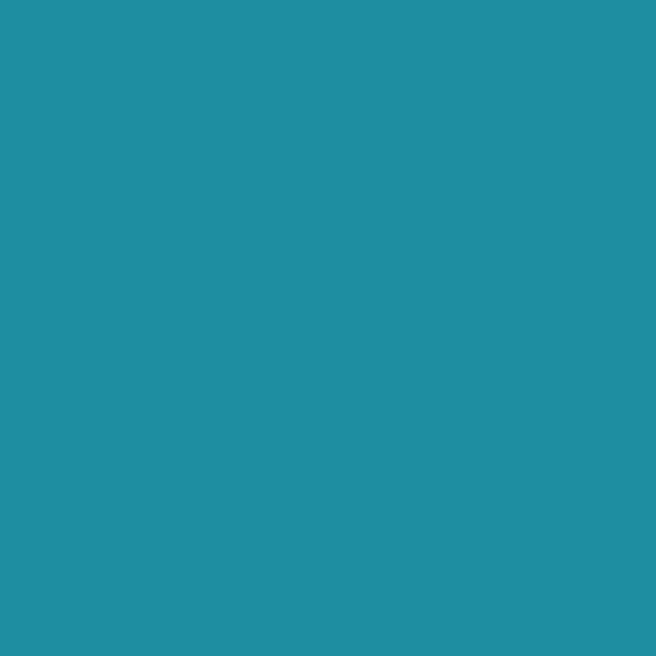 Glidden Safe Harbor PPG1235-6 paint color swatch — hex #1E8EA1