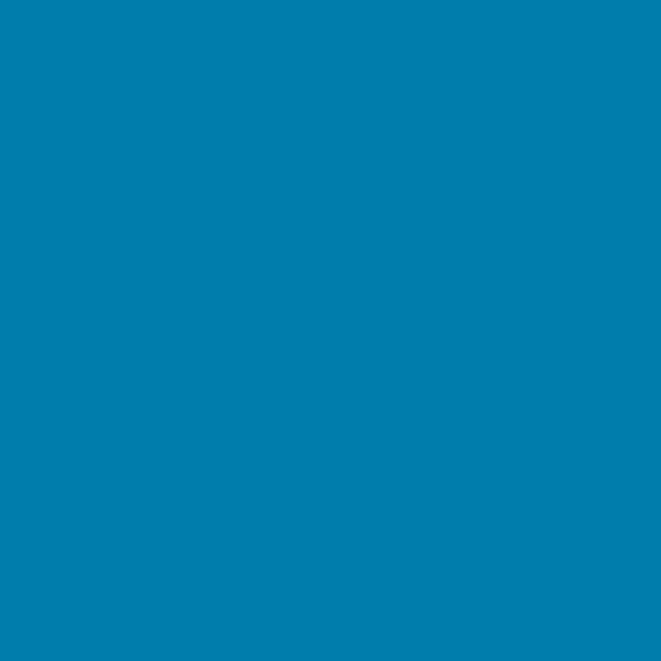 Glidden Neptune PPG1237-7 paint color swatch — hex #007DAC