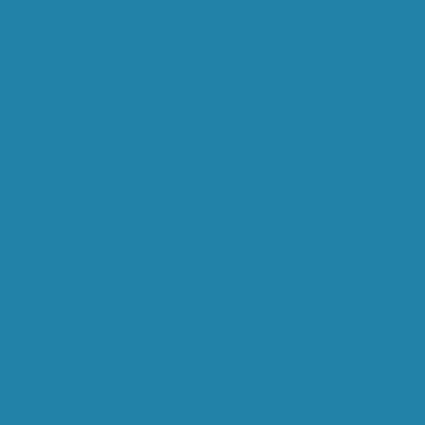 Glidden Blue Paisley PPG1238-6 paint color swatch — hex #2282A8