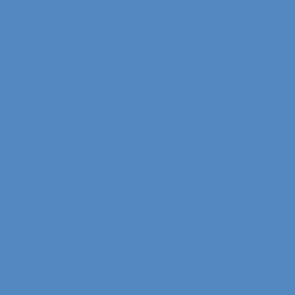 Glidden Blueberry Popover PPG1244-5 paint color swatch — hex #5488C0