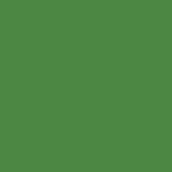 Hempel Hempel 44400 44400 paint color swatch — hex #4C8841