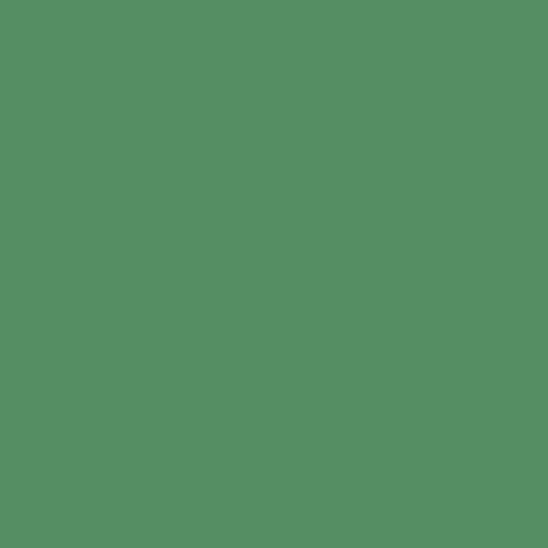 Jotun GREEN MELODY 7402 paint color swatch — hex #558E62
