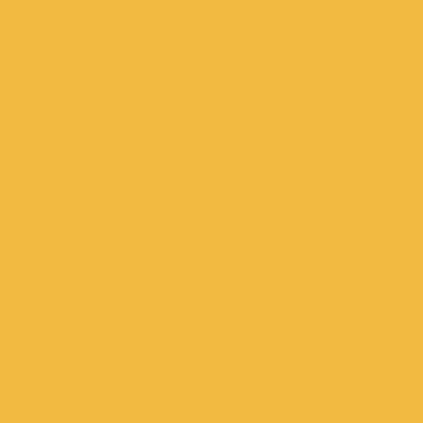 Nerolac Lightly Olive 4601 paint color swatch — hex #F2BA41