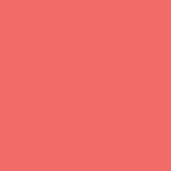 Nerolac Organza Pink 4821 paint color swatch — hex #F16C69