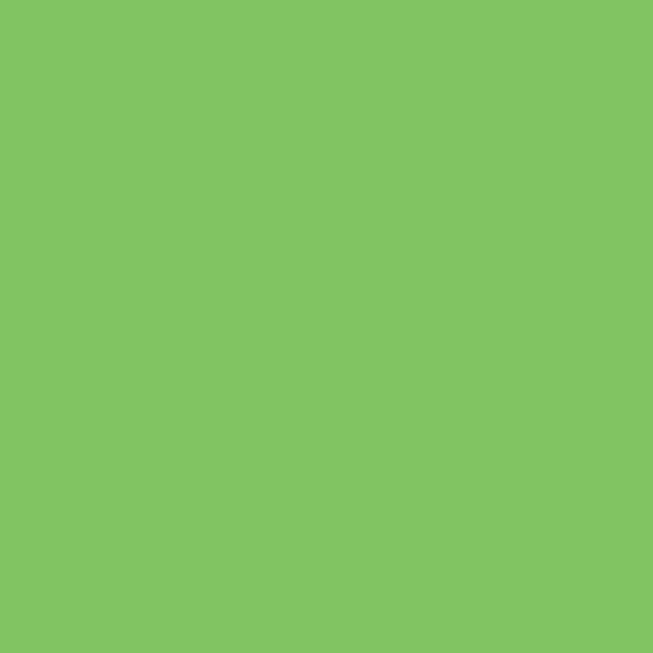 Nippon Frolic Green NP BGG 1660D paint color swatch — hex #81C462