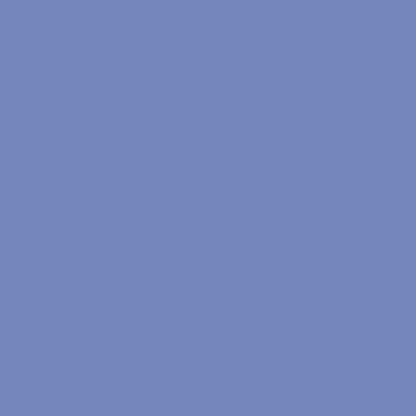 Nippon Nigara Nights NP PB 1486T paint color swatch — hex #7586BD