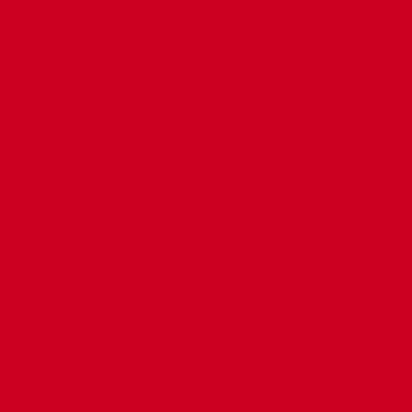 Plascon Signal Red G 7 paint color swatch — hex #CC0020