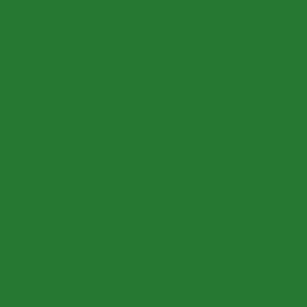 Plascon Brilliant Green G 8 paint color swatch — hex #267832