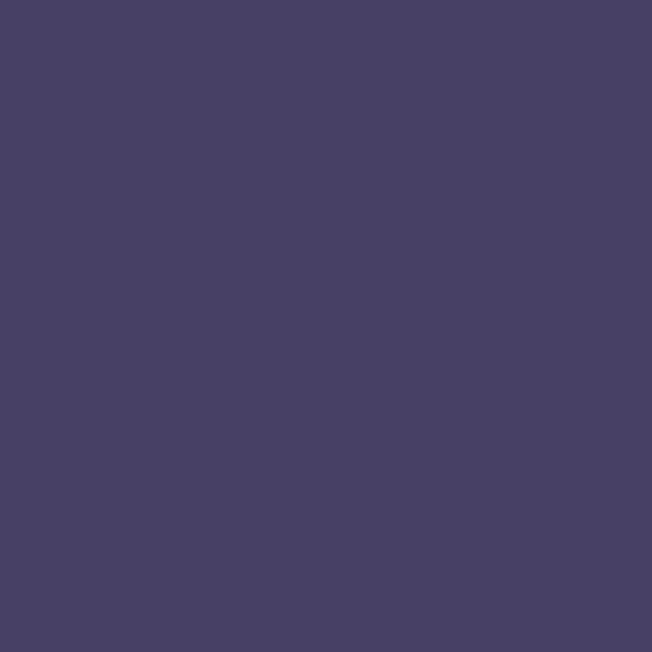 Plascon Midnight Rendezvous P2-C1-1 paint color swatch — hex #474065