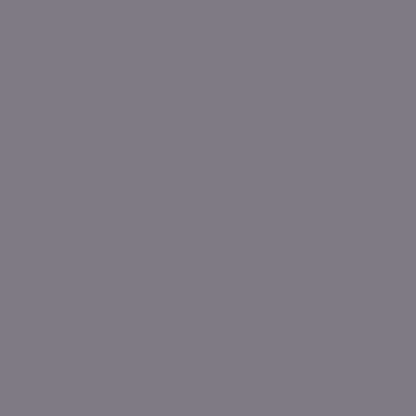 Plascon Grey Reminder P3-E1-4 paint color swatch — hex #7F7A84