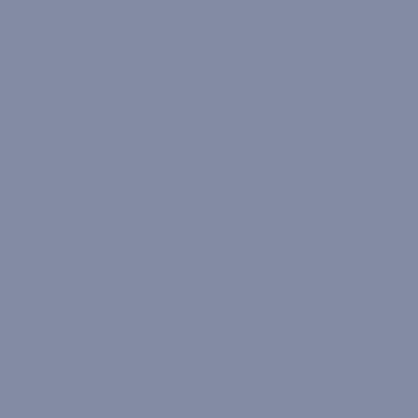 PPG Violet Aura 1168-5 paint color swatch — hex #838BA4