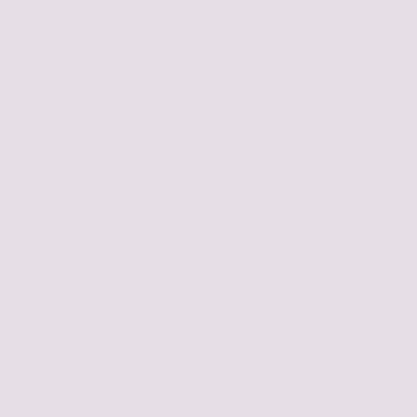 PPG Peekaboo 1176-1 paint color swatch — hex #E6DEE6