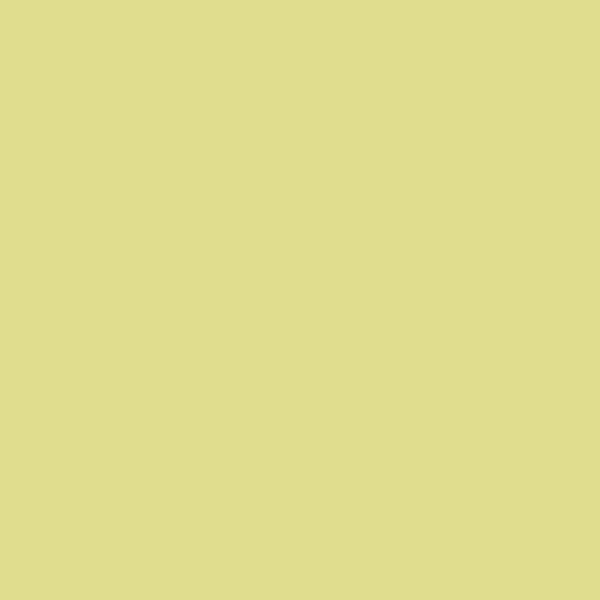 PPG Lively Laugh 1218-3 paint color swatch — hex #E1DD8E
