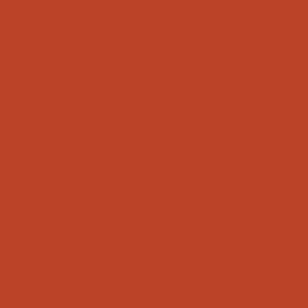 P&L Red Orange 7-16 paint color swatch — hex #BB4527