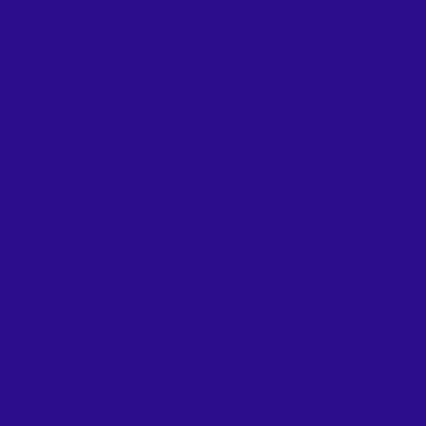 Resene Blue Gem BlueGem paint color swatch — hex #2C0E8C