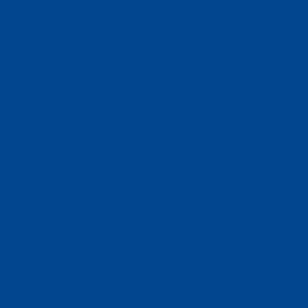 Resene Bondi Blue BondiBlue paint color swatch — hex #02478E