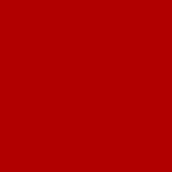 Resene Bright Red BrightRed paint color swatch — hex #B10000
