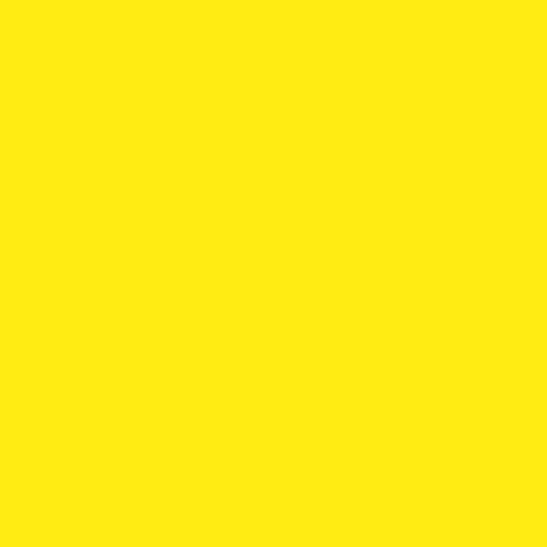 Resene Broom Broom paint color swatch — hex #FFEC13
