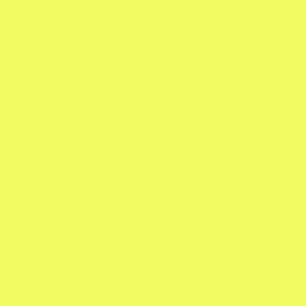 Resene Canary Canary paint color swatch — hex #F3FB62